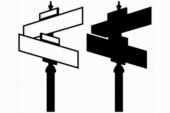 Download Street Sign SVG - Tree Collection