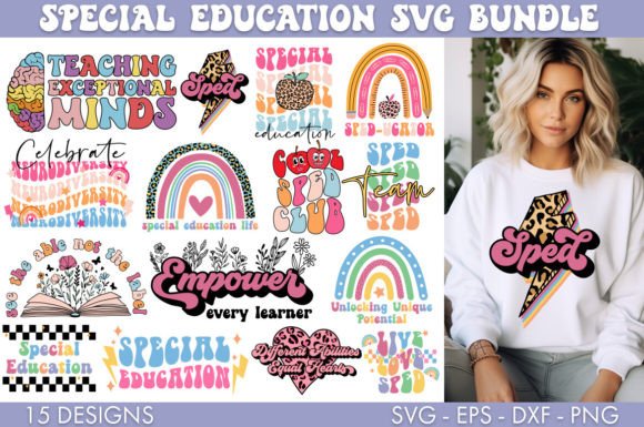 Download Special Education SPED SVG PNG Bundle - Special Collection