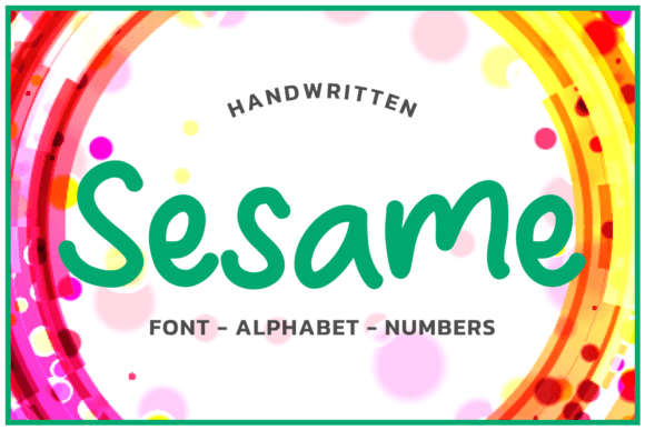 Download Sesame Street Green Font Aplhabet - Tree Collection