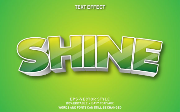 Download Editable Text Effect Shine Premium - Premium Bundle