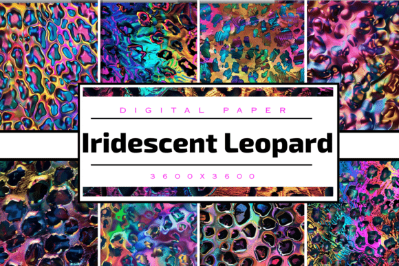 Download Iridescent Leopard Print Texture - Premium Resources