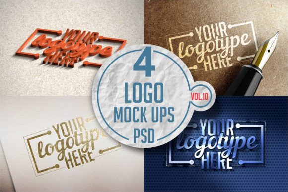 Download Logo Mock-up Pack - Logo mock Collection