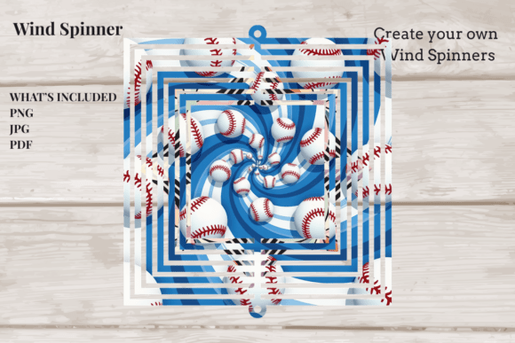 Download Home Run Swirl Wind Spinner - Premium Resources
