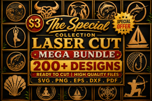 Download The Special Laser Cut Mega SVG Bundle - Special Collection