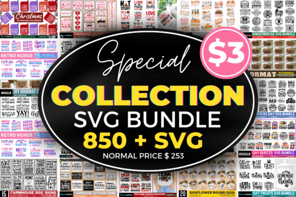 Download The Special SVG Mega Bundle - Special Collection