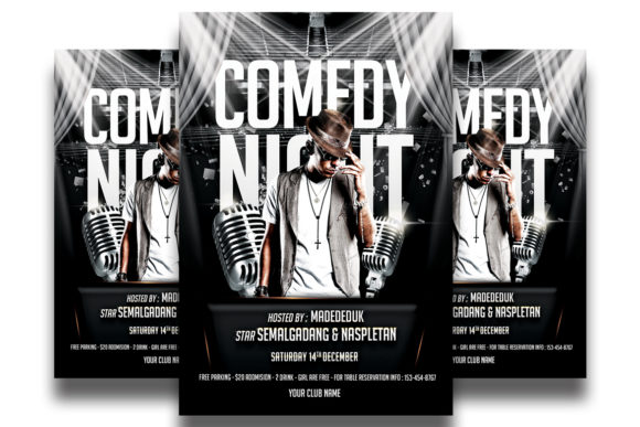 Download Comedy Show Poster Template - Show Collection
